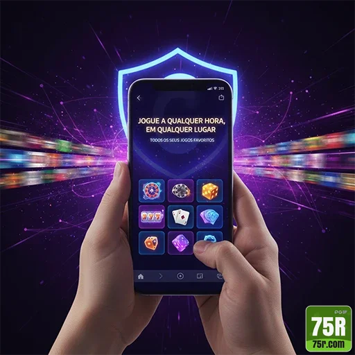 75r - app exclusivo - Interface do App