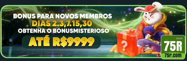 75r - bônus exclusivo - Bônus de Primeiro Depósito